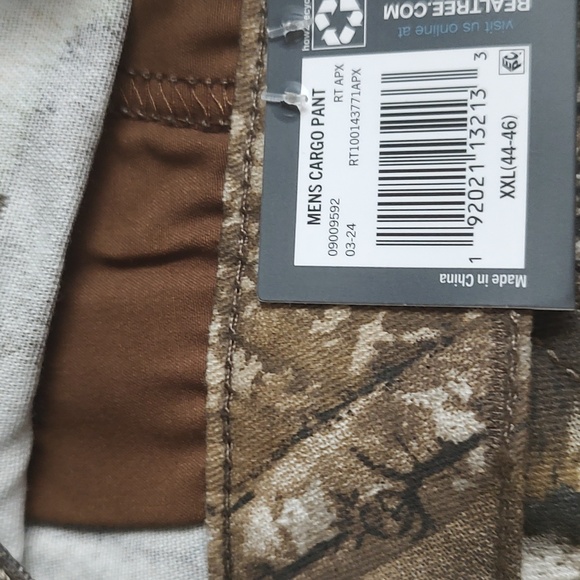 2 Pair!! Men's Real tree 6 pocket cargo pants xxl - Picture 7 of 7